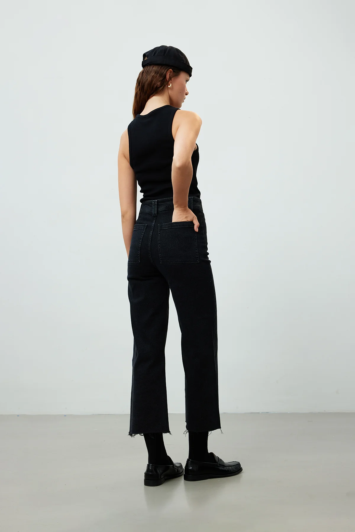 1965 Straight Denim Jeans Black - Image 6