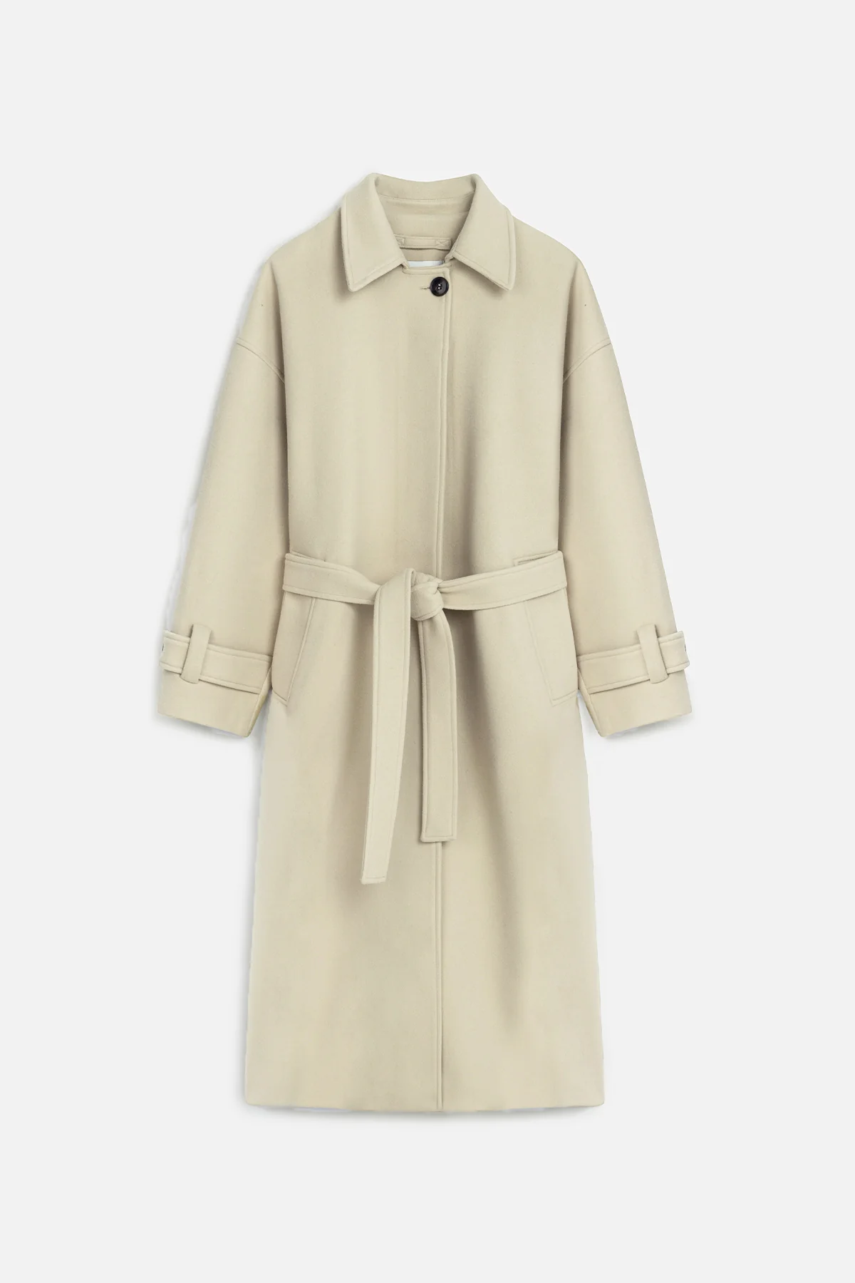 Andy Oversized Cachet Coat Beige - Image 2