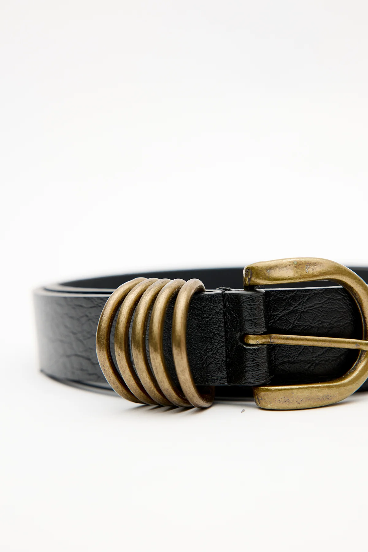 Antique Buckle Belt Black - Image 3