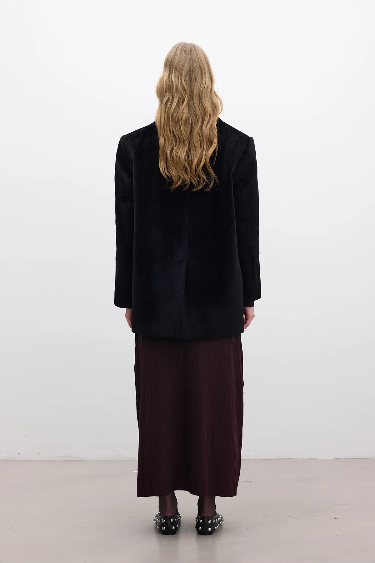 Belted Cachet Jacket Black - Image 7