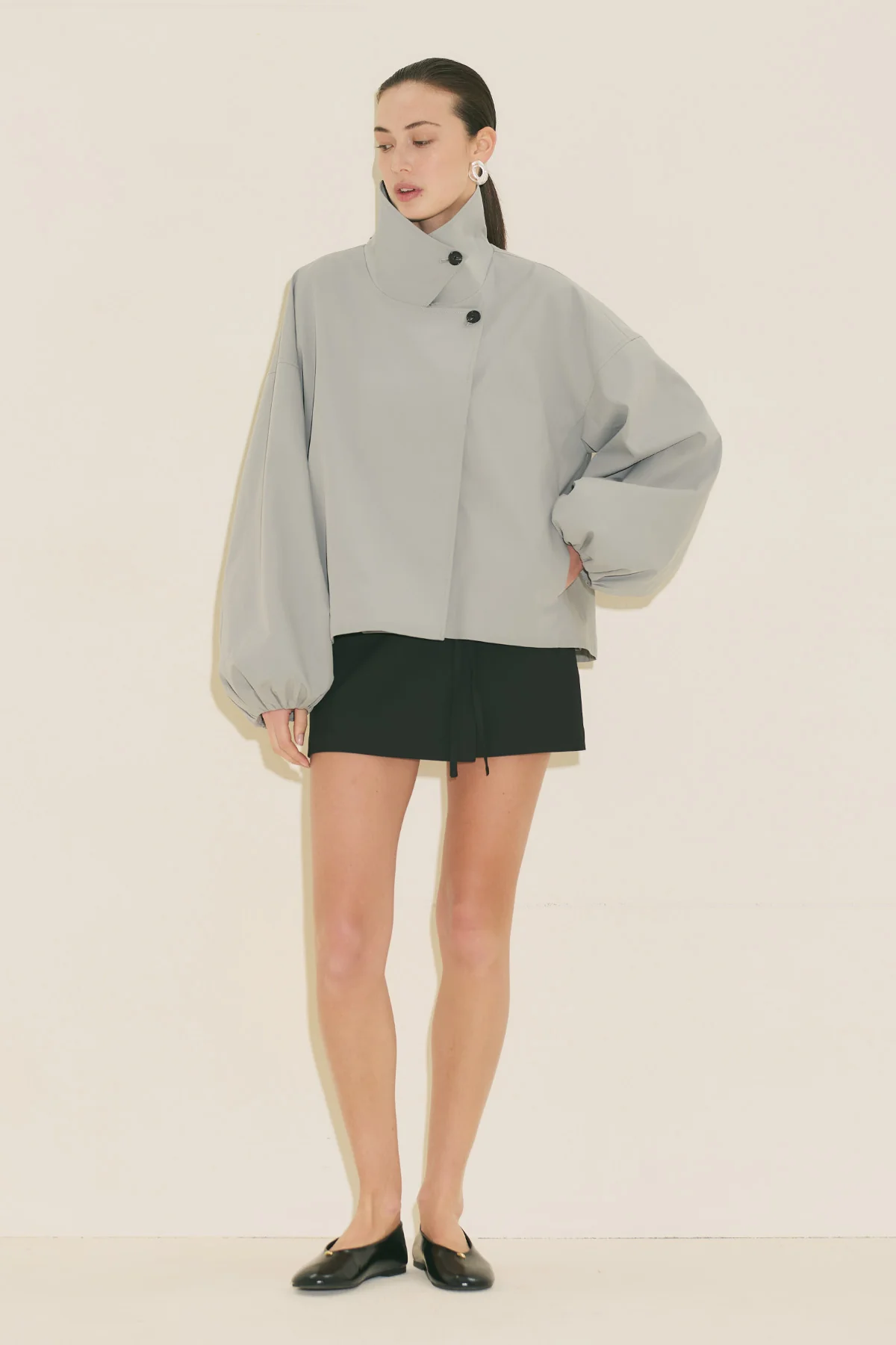 Belted Skort Black - Image 9