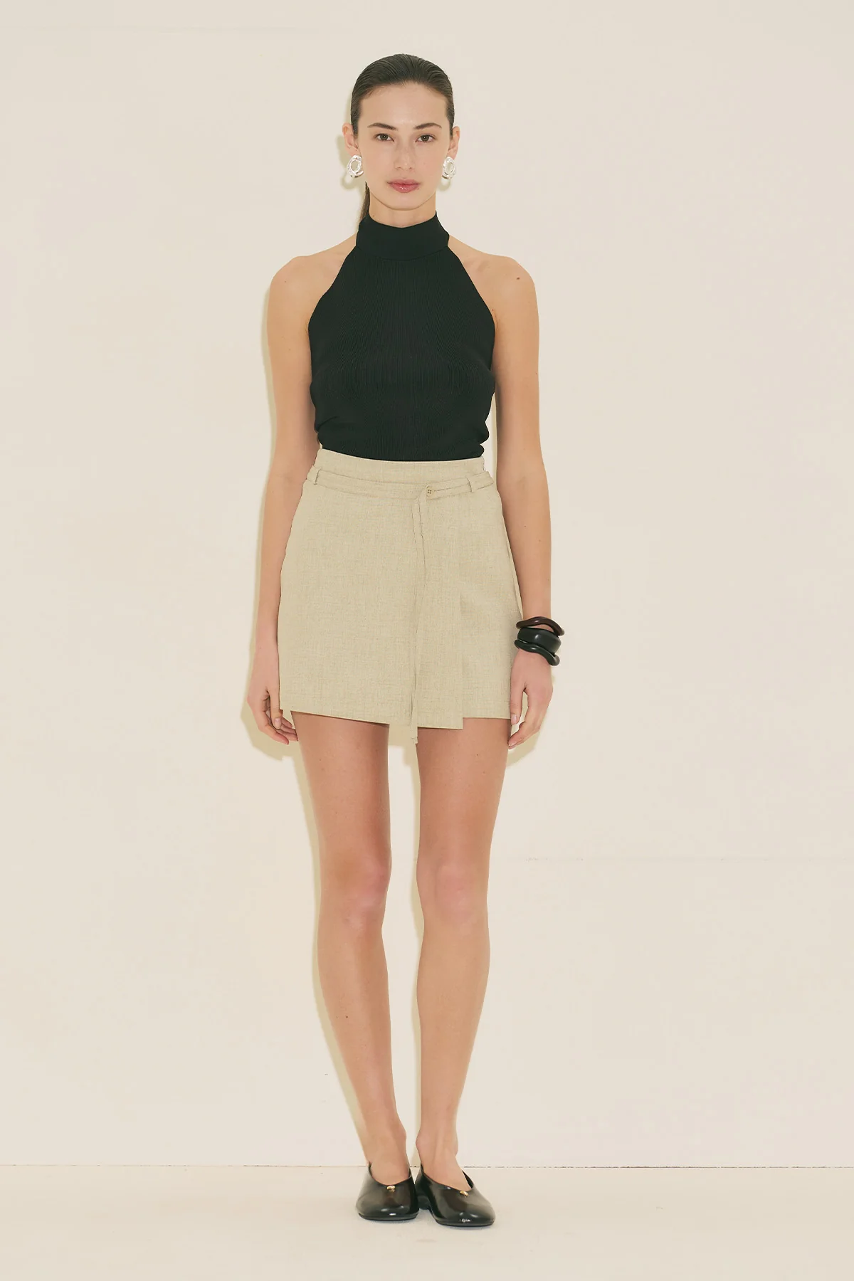 Belted Skort Green - Image 10