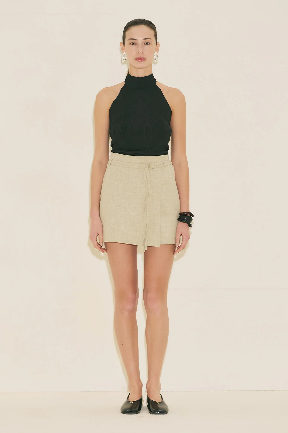 Belted Skort Green - Image 14