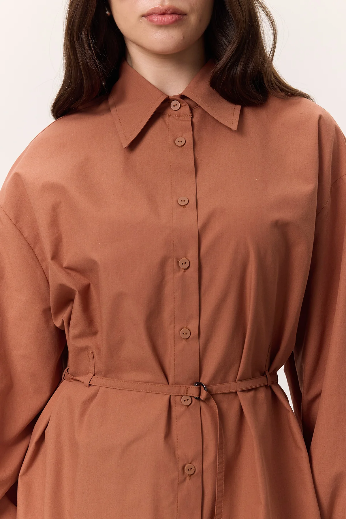 Belted Tunic Orange - Image 6