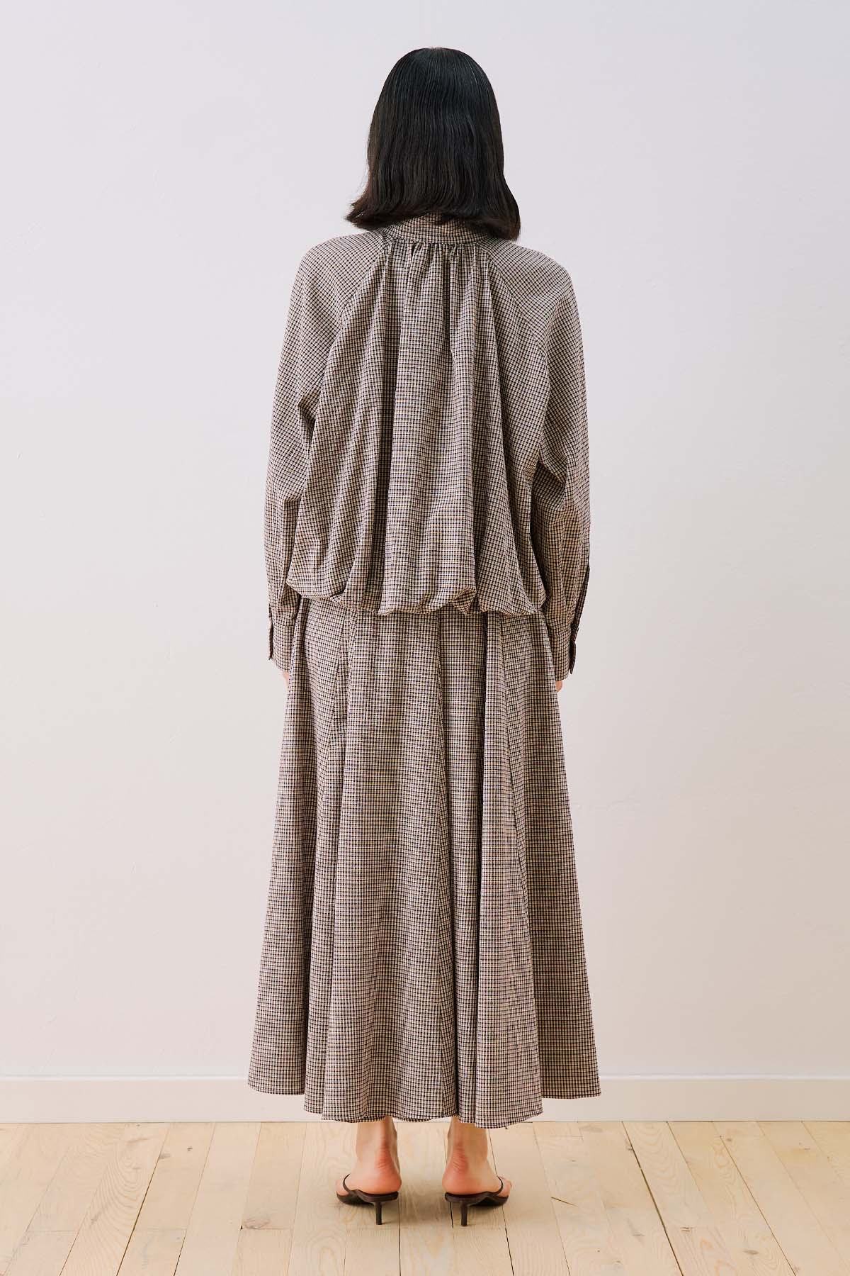 Bomber Style Shirt Brown - Image 8