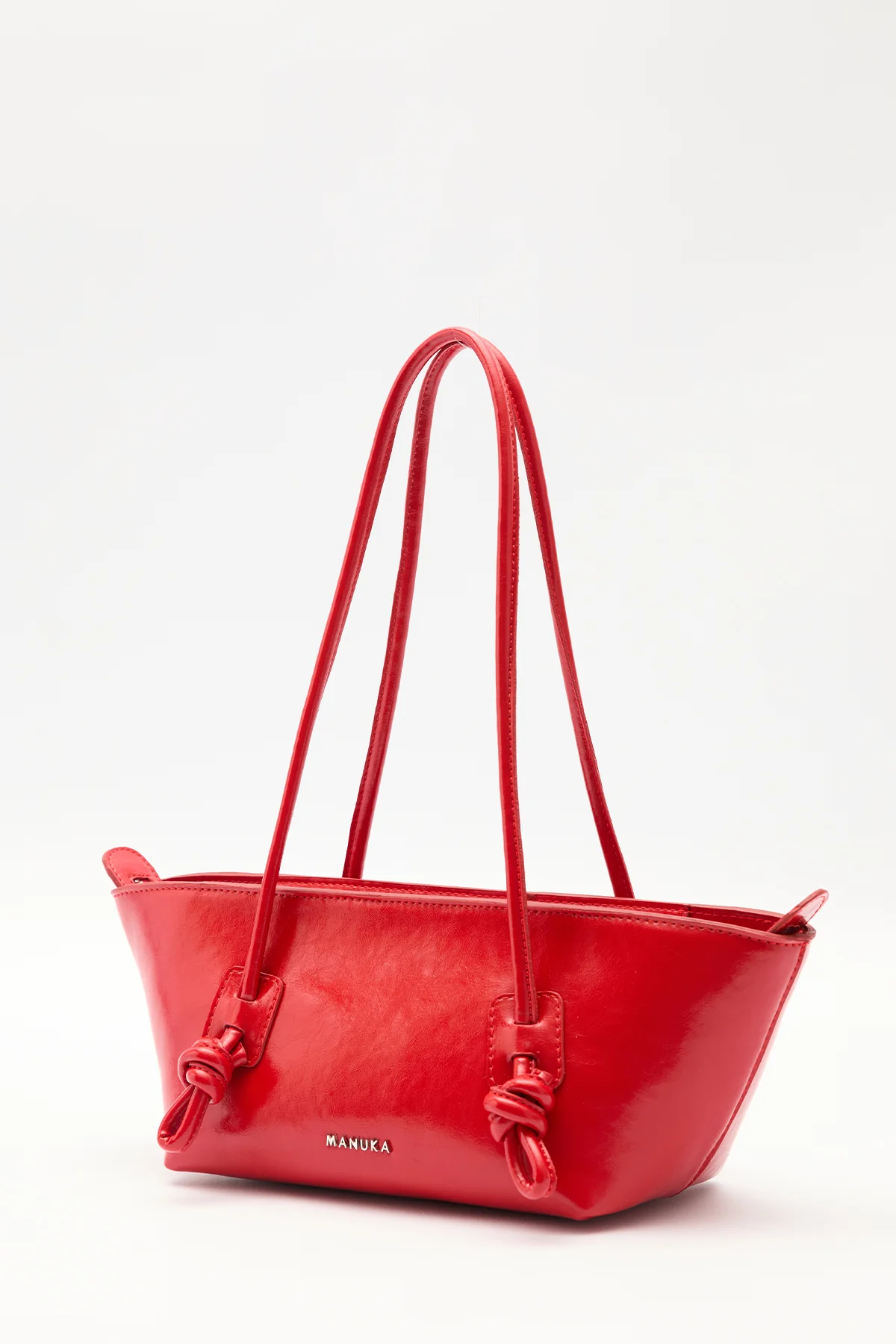 Bonnie Tie-Detail Bag Strawberry - Image 4