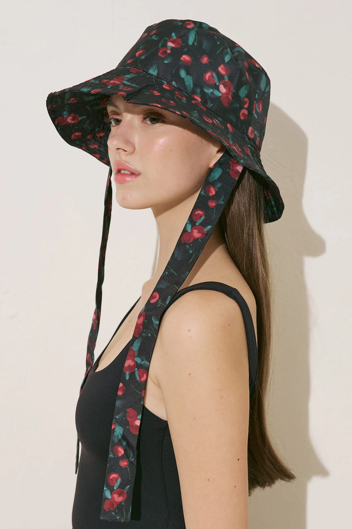 Bucket Hat With String Cherry - Image 4