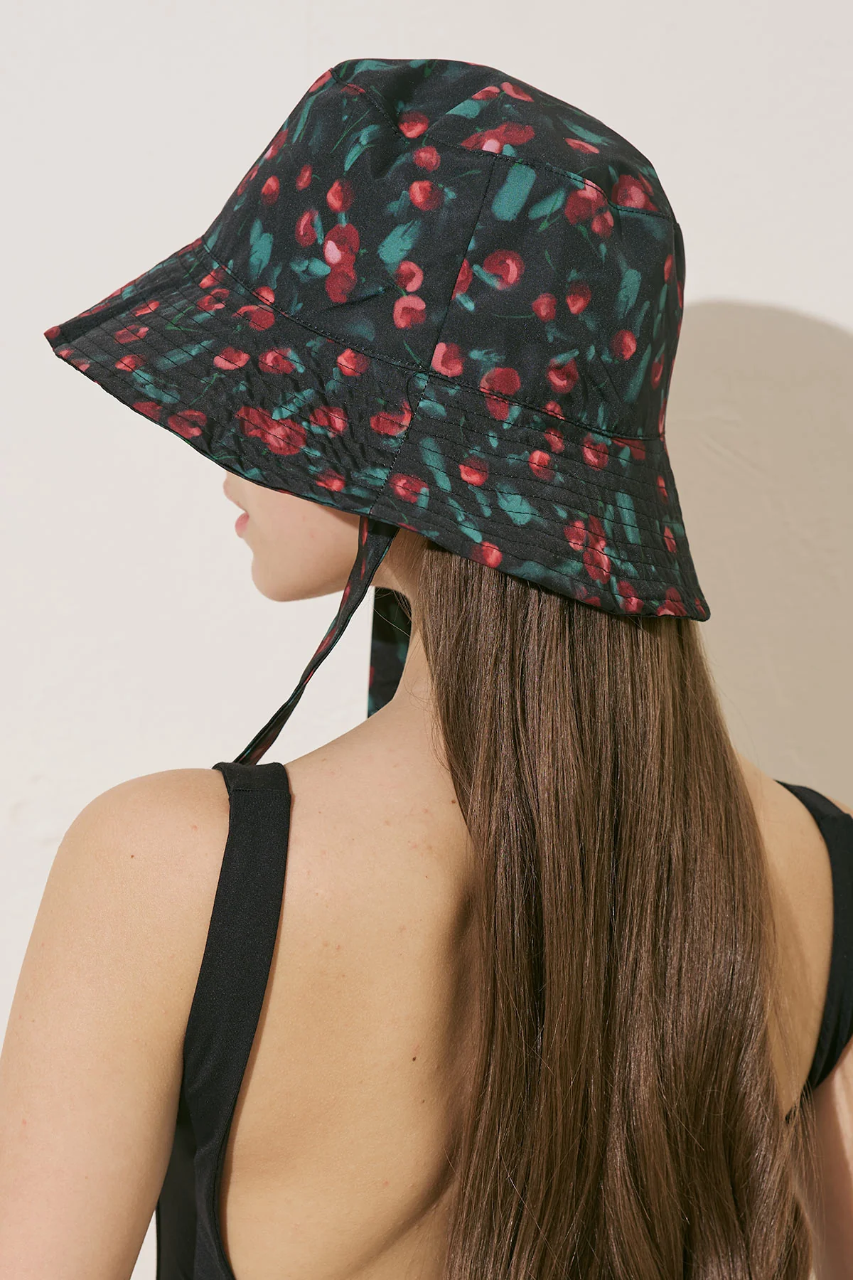 Bucket Hat With String Cherry - Image 6
