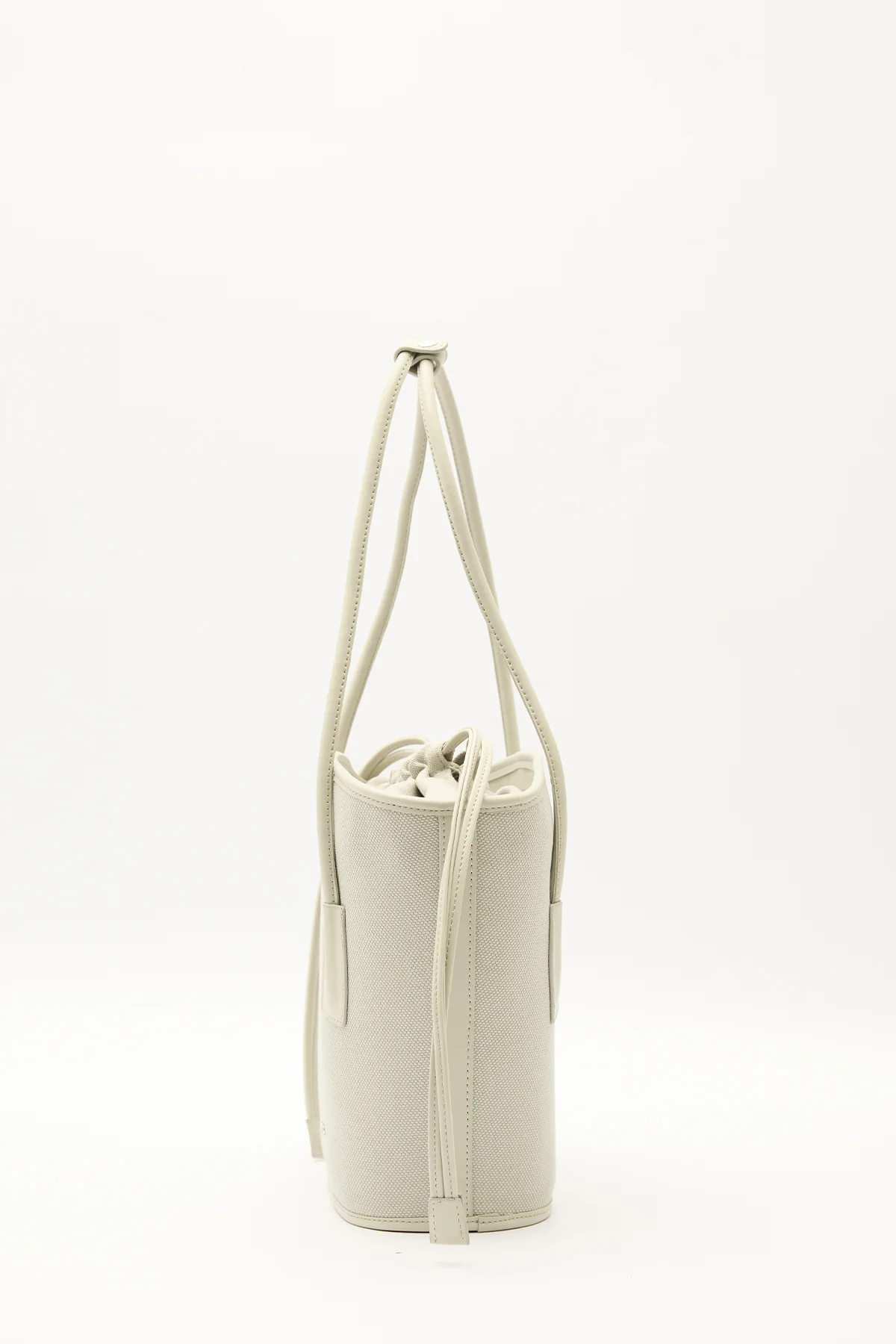 Canvas Bucket Bag Pistachio - Image 7