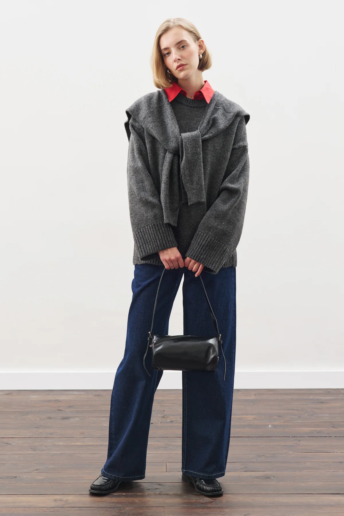 Chunky Oversized Sweater Anthracıte - Image 5