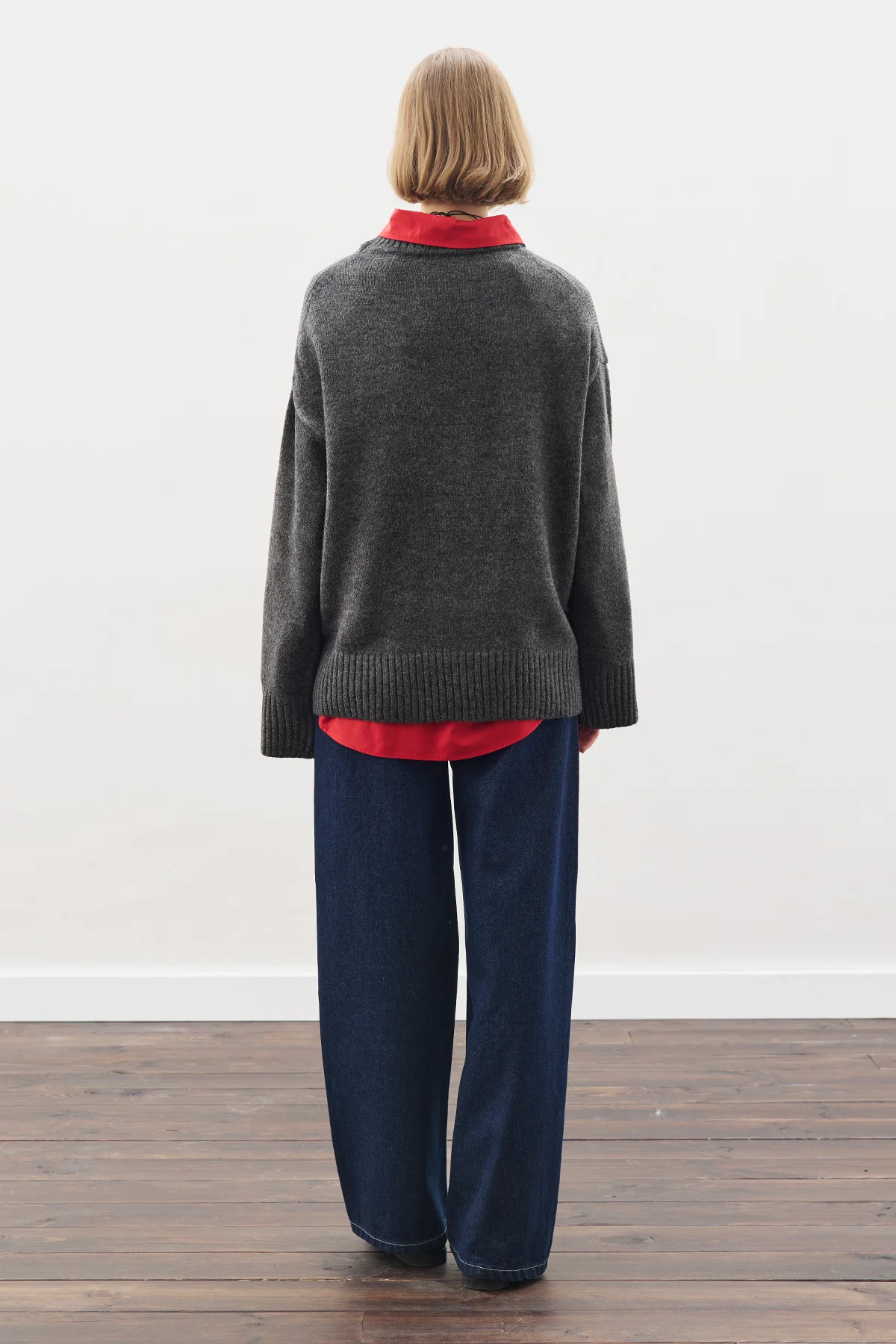 Chunky Oversized Sweater Anthracıte - Image 6