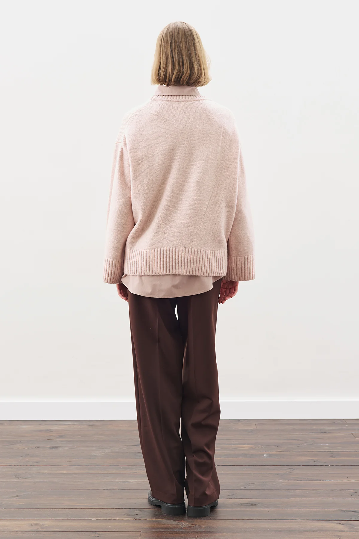 Chunky Oversized Sweater Pınk - Image 6