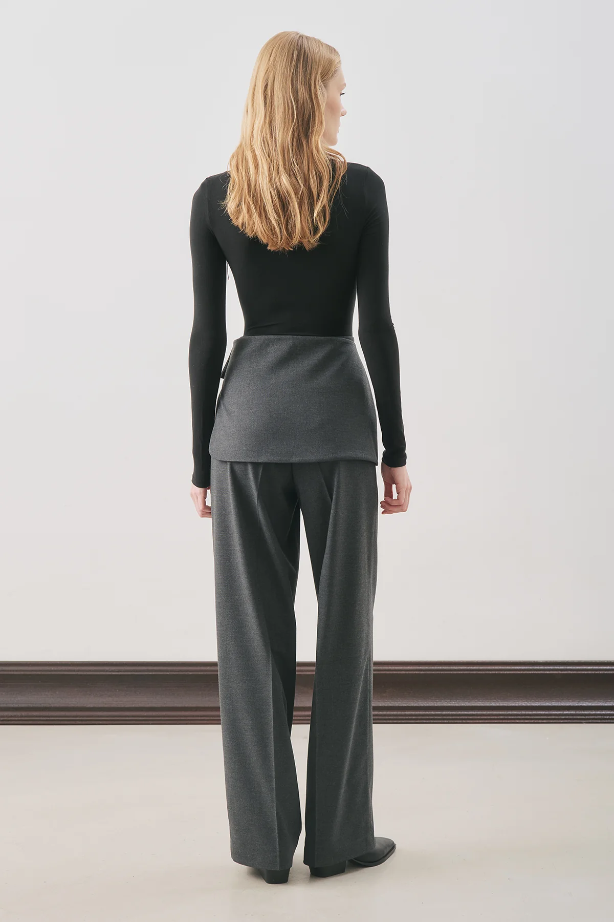 Classic Tailored Trousers Anthracite - Image 7
