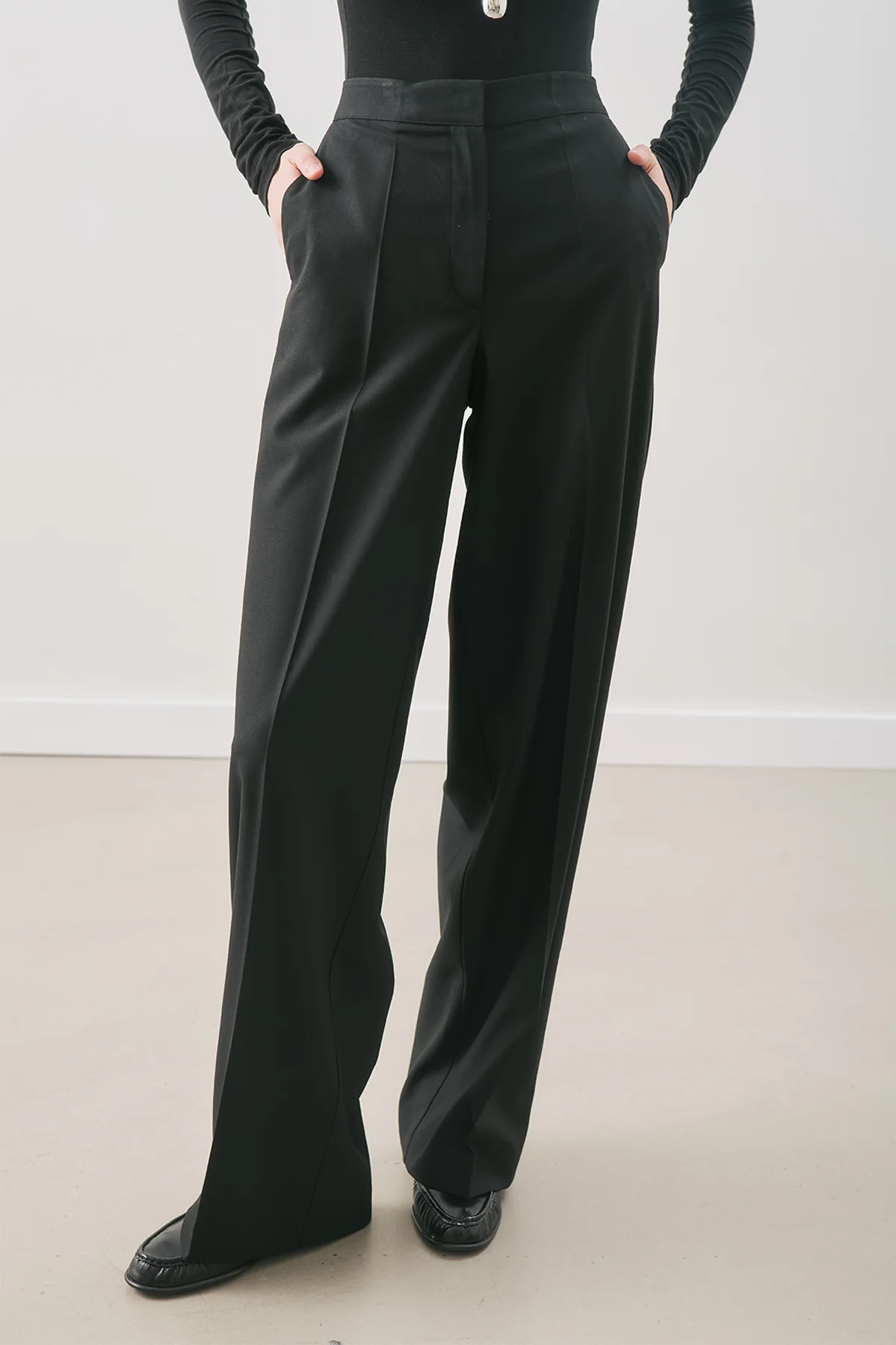 Classic Tailored Trousers Black - Image 5