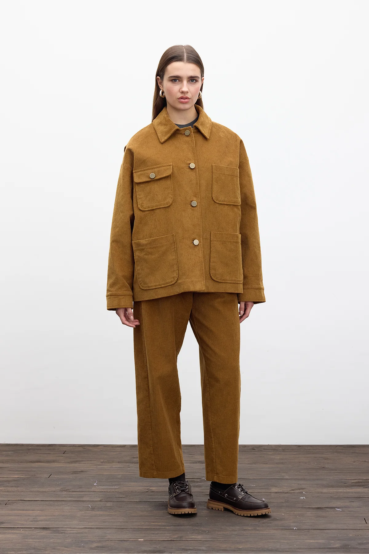 Corduroy Oversized Jacket Tile - Image 5