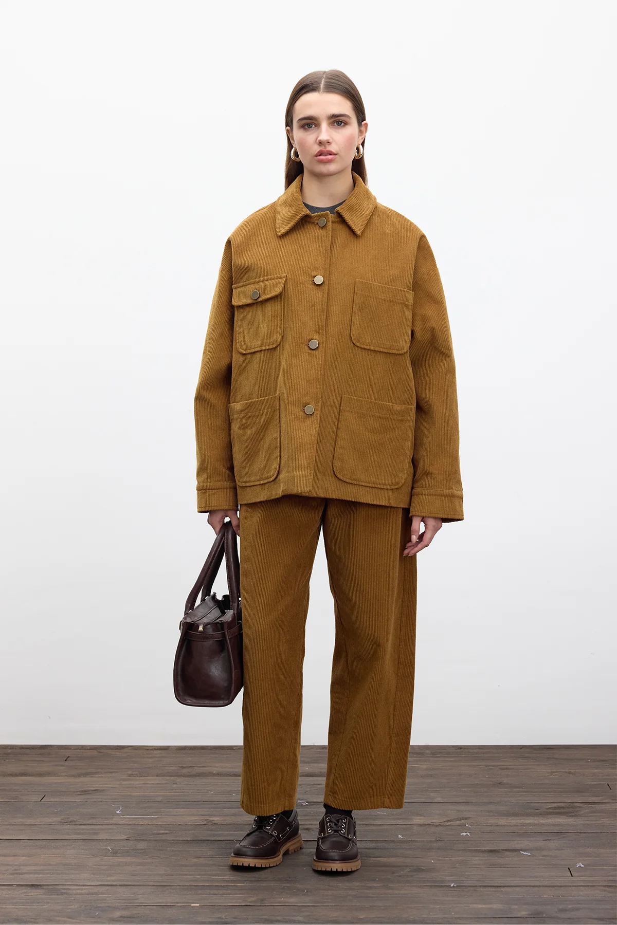 Corduroy Oversized Jacket Tile - Image 7