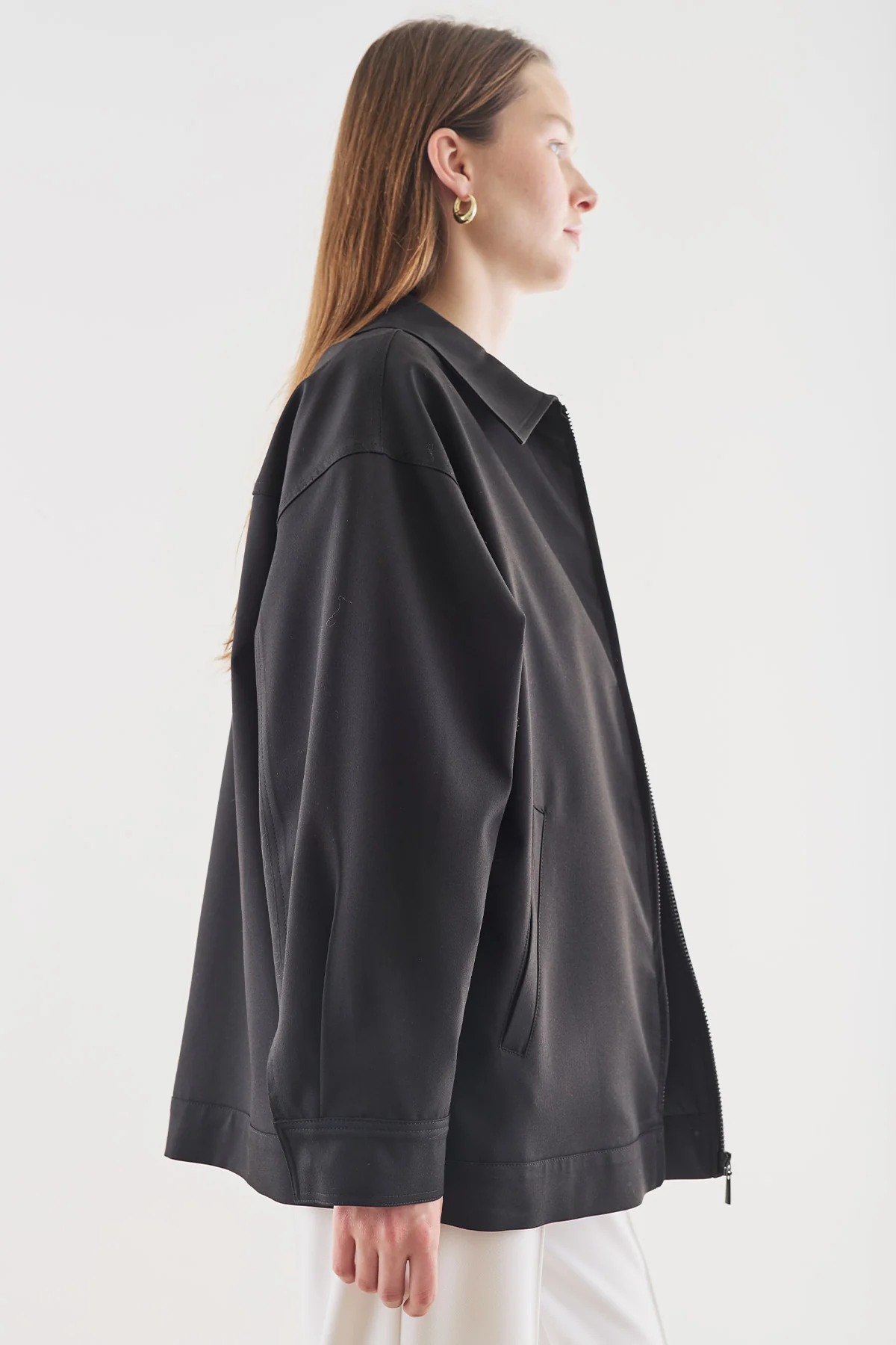 Cuff Detail Jacket Black - Image 11