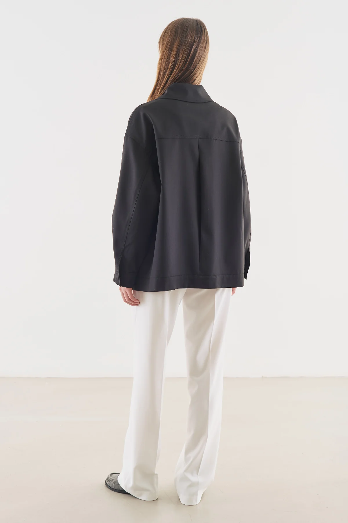 Cuff Detail Jacket Black - Image 6