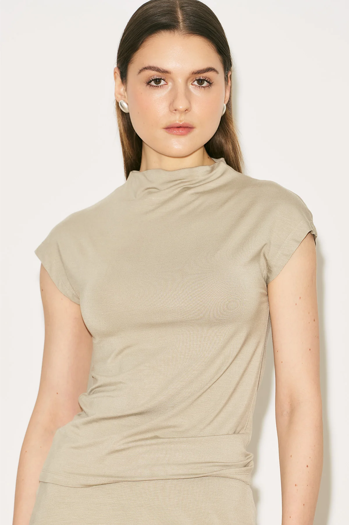 Easy Sleeveless Blouse Stone - Image 3