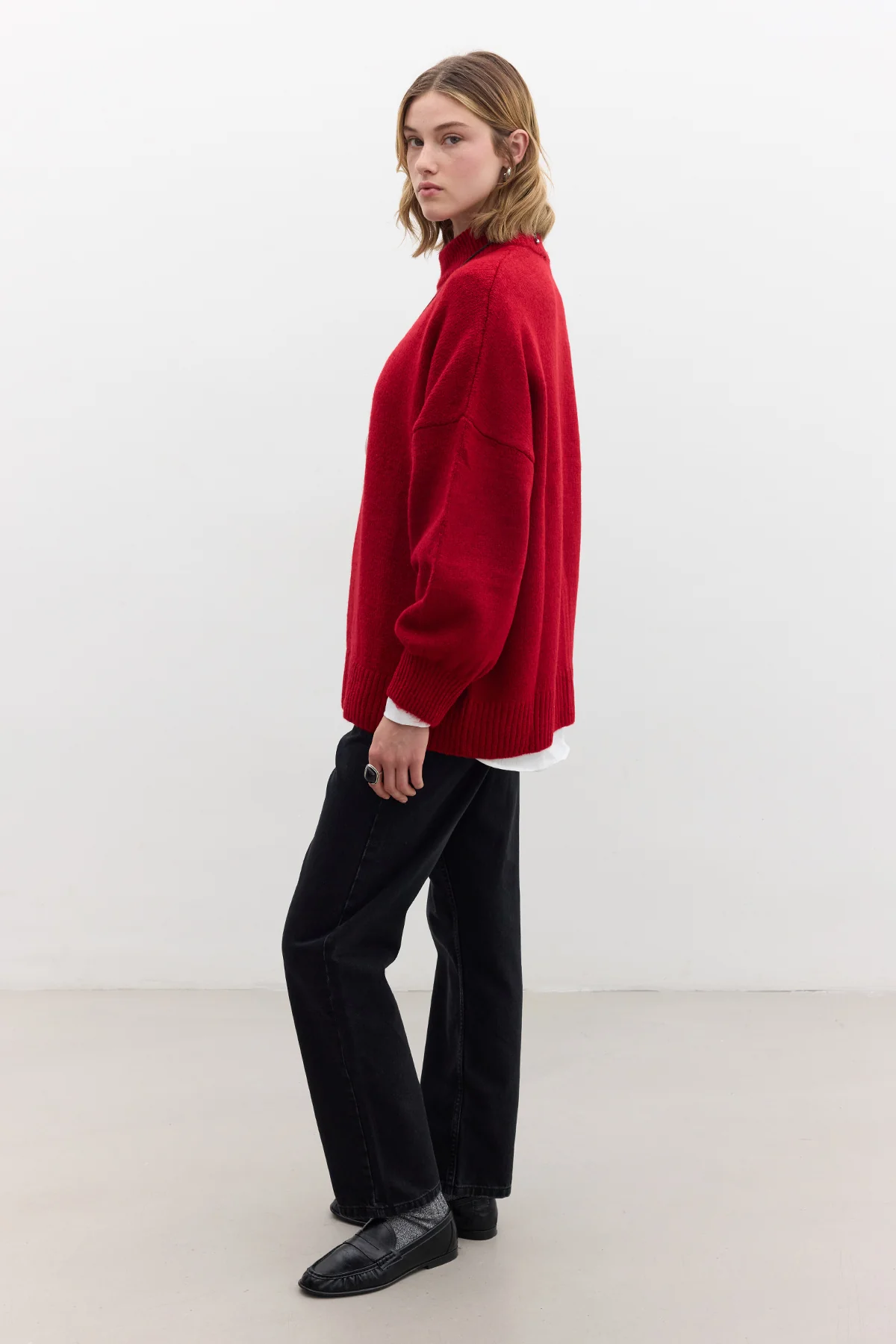 Ella Sweater Red - Image 5