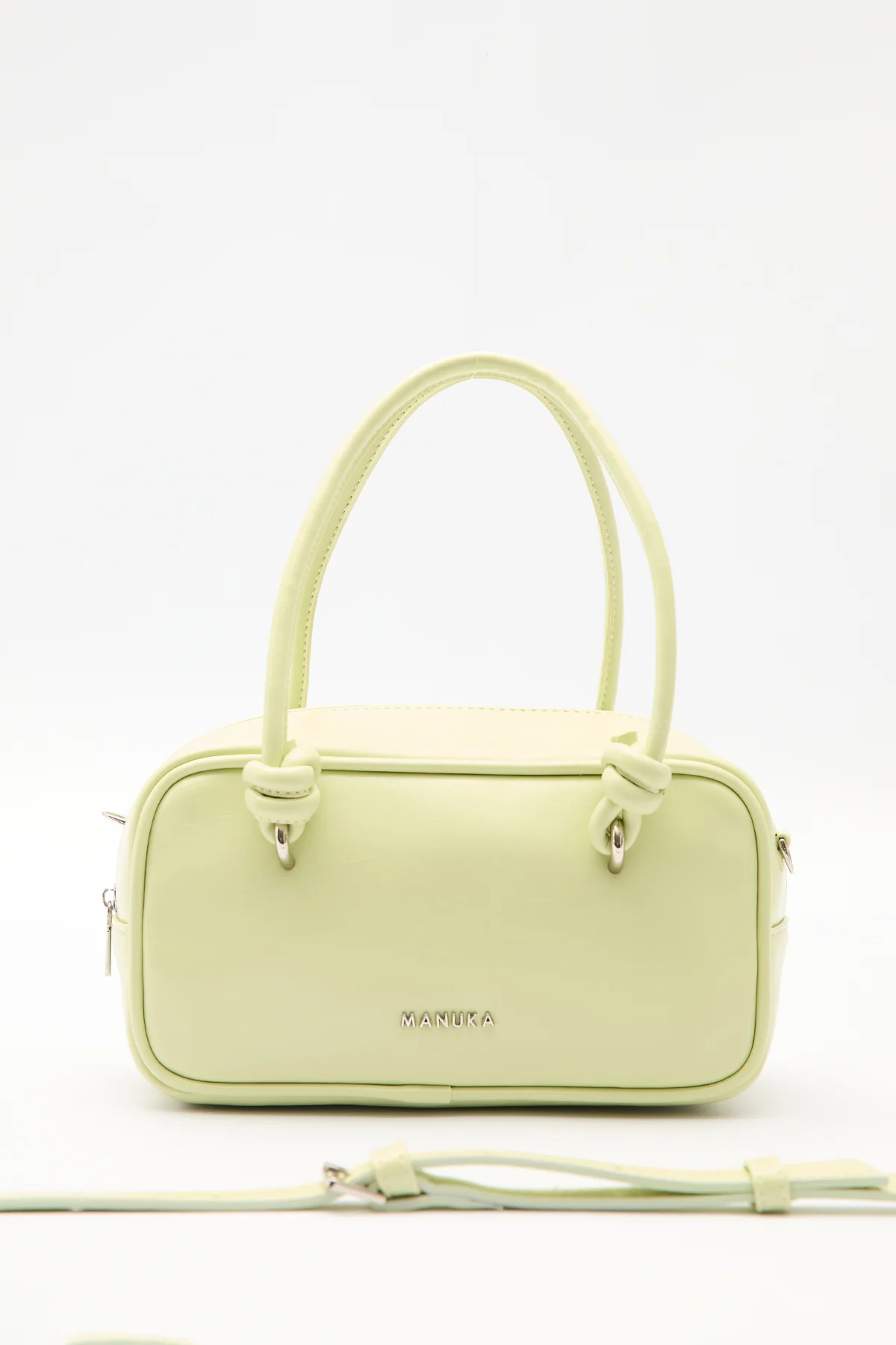 Etre Tie-Detail Bag Ice Cream - Image 5