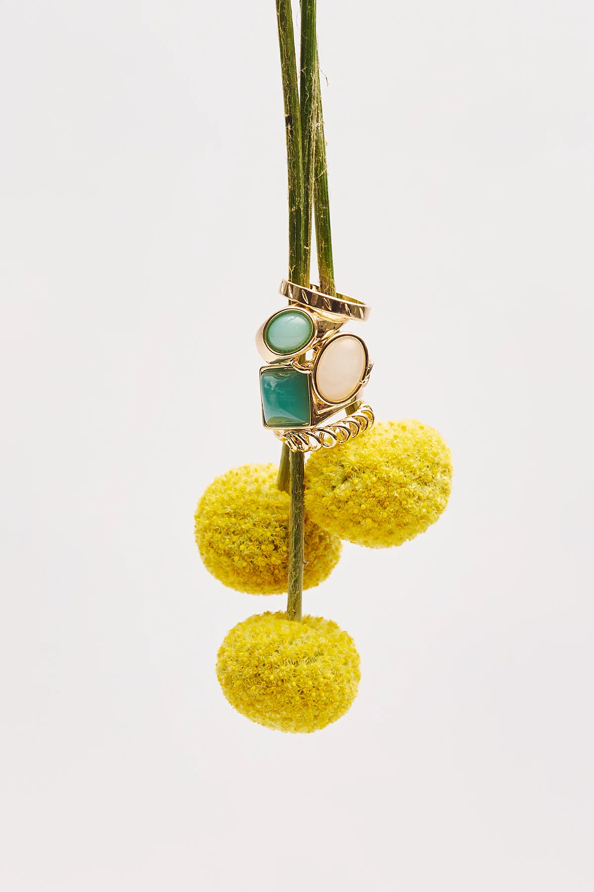Firuz Ring Set Gold - Image 2