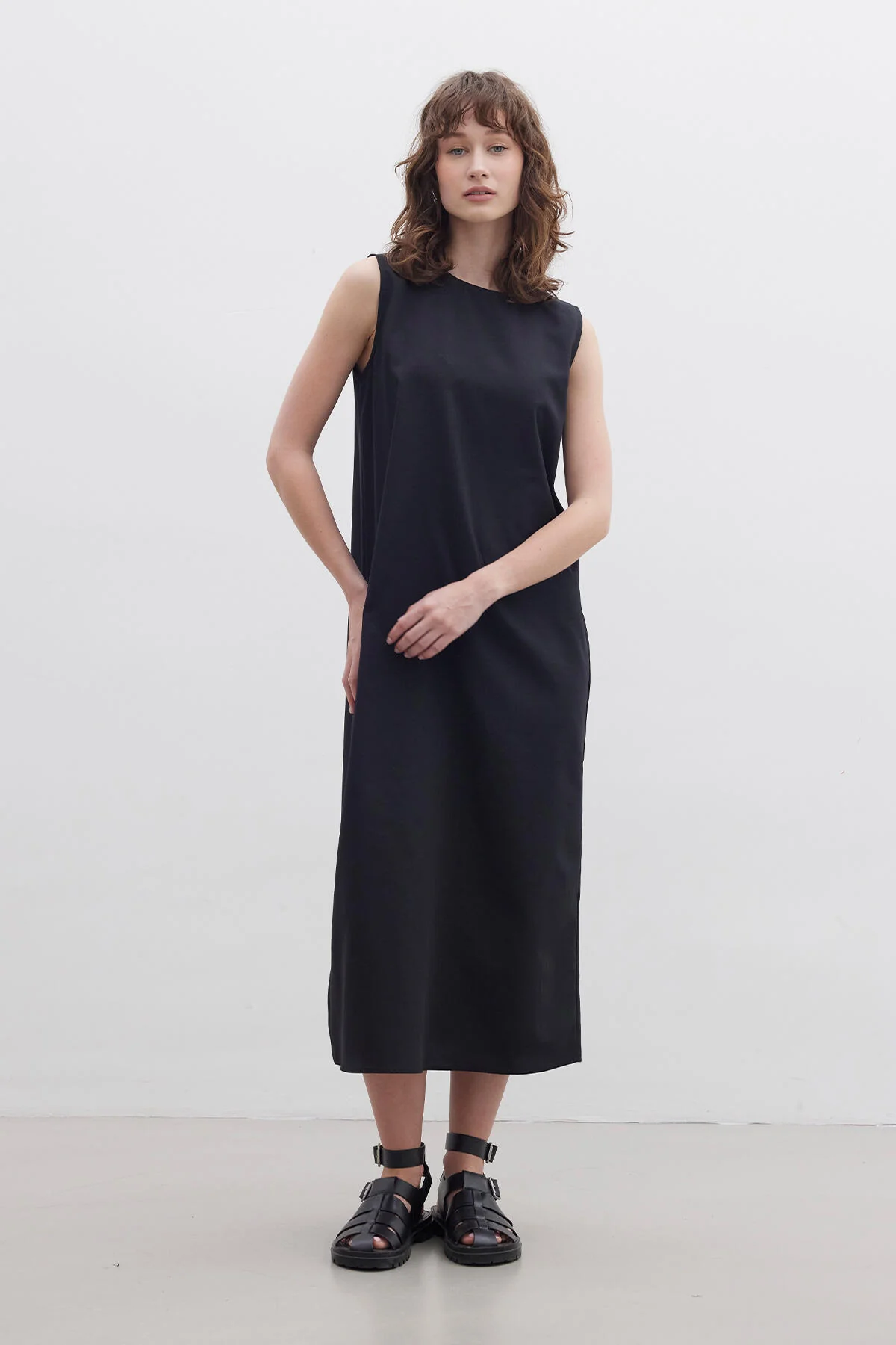 Full Slip Dress Black - Image 2