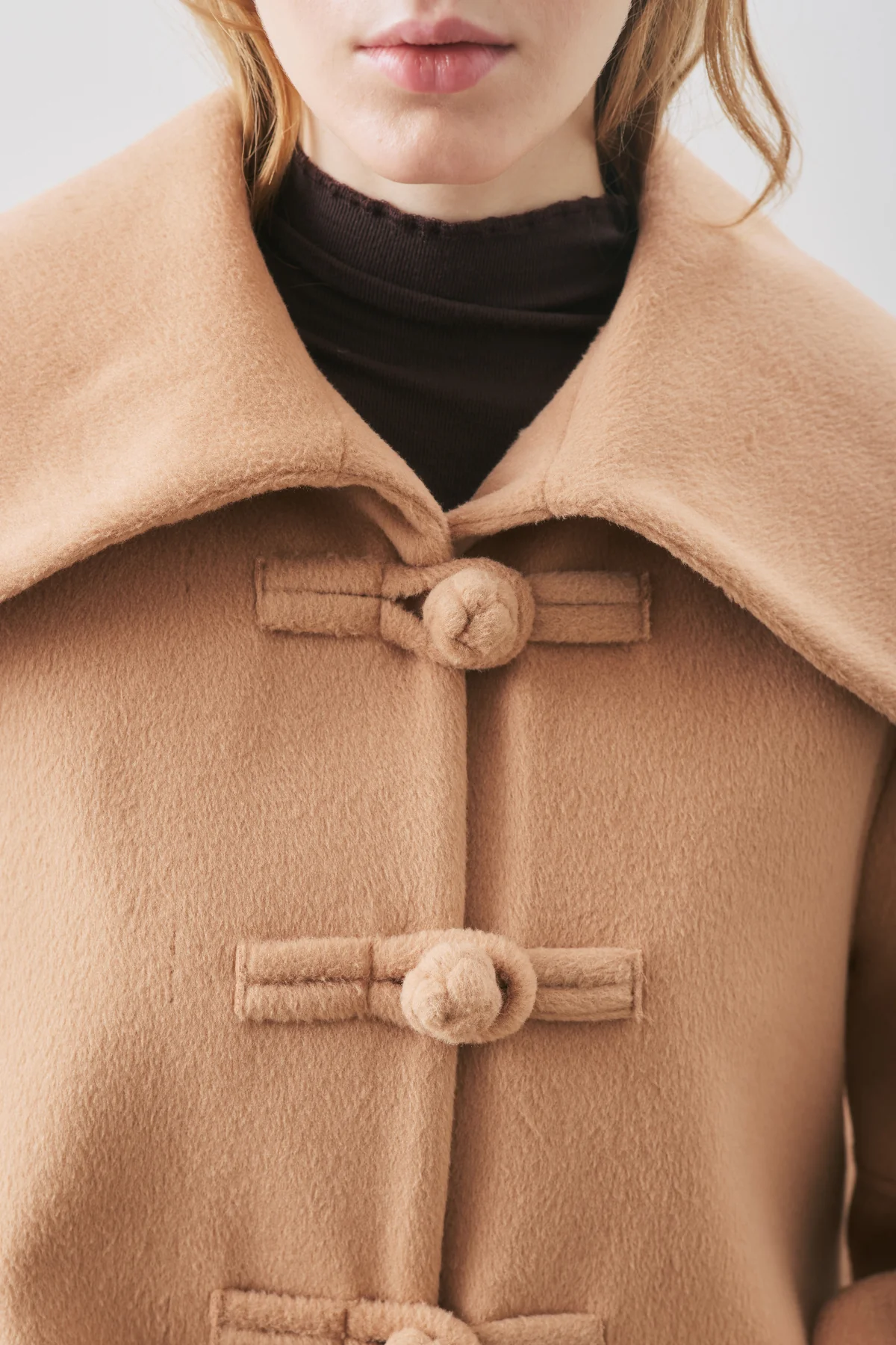 Isabel Short Wool Jacket Light Brown - Image 3