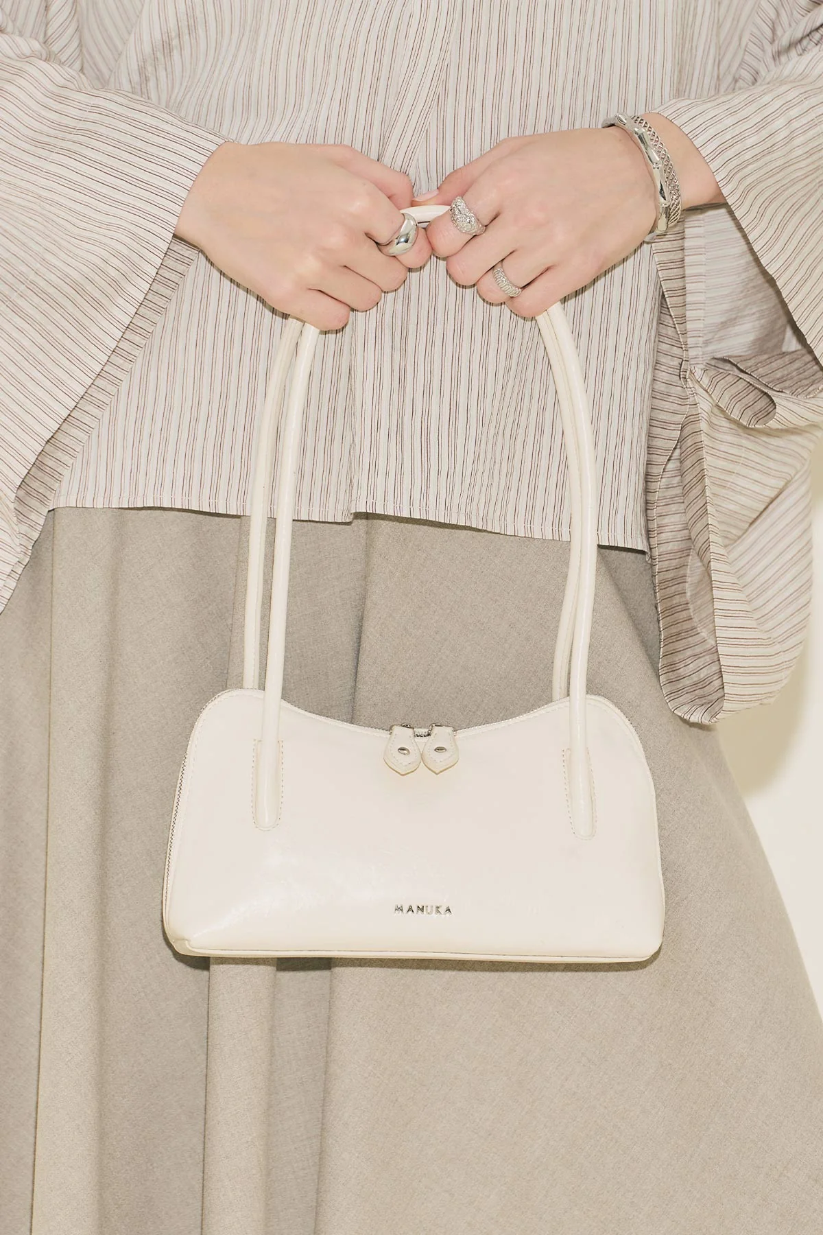 Kera Mini Bag Beige - Image 3