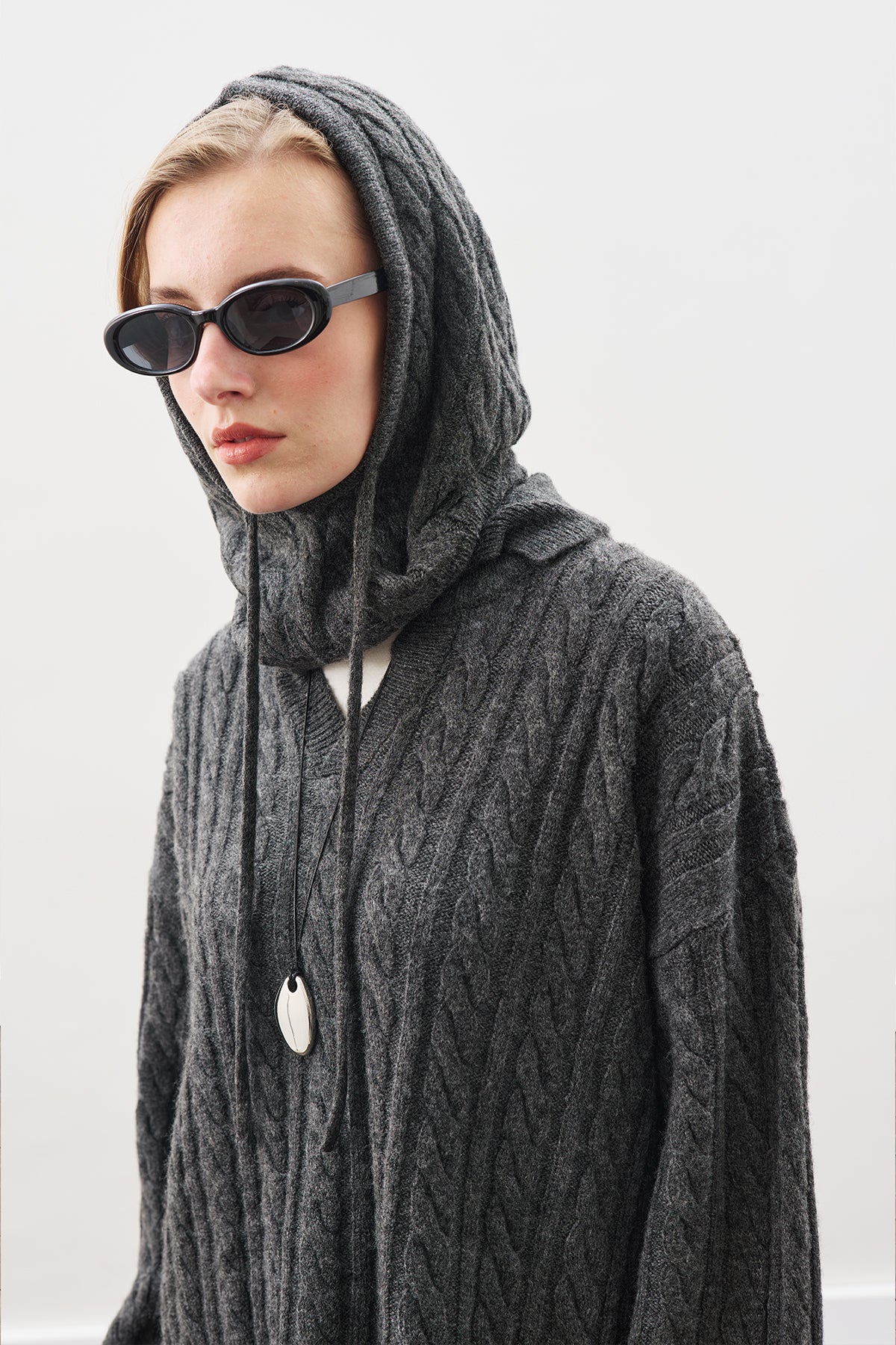 Knit Balaclava Anthracıte