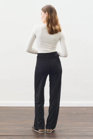 Knotted Trouser Set Black - Image 8