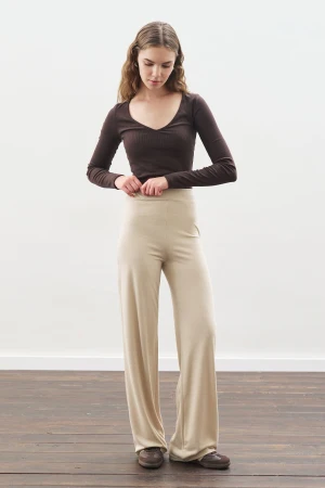 Knotted Trouser Set Stone - Image 6