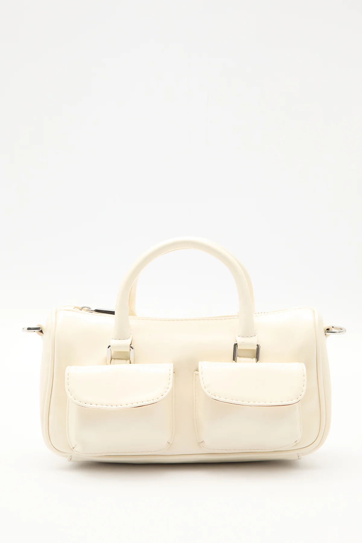 Lenora Pocketed Bag Vanilla - Image 3