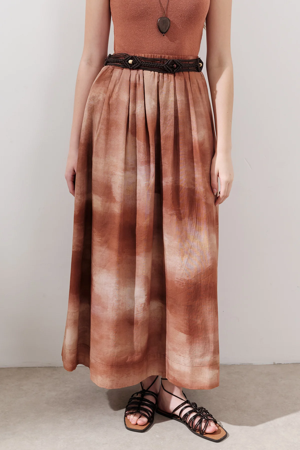 Lightweight Patterned Cotton Skirt Tile - Image 3