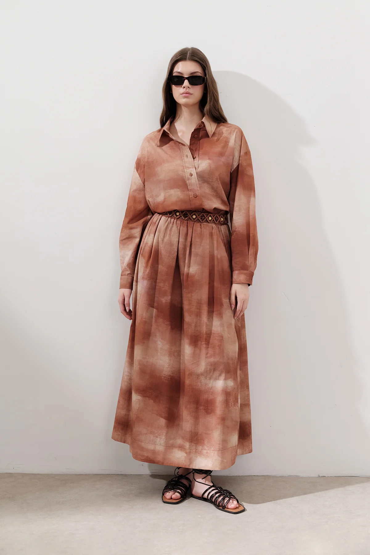 Lightweight Patterned Cotton Skirt Tile - Image 6