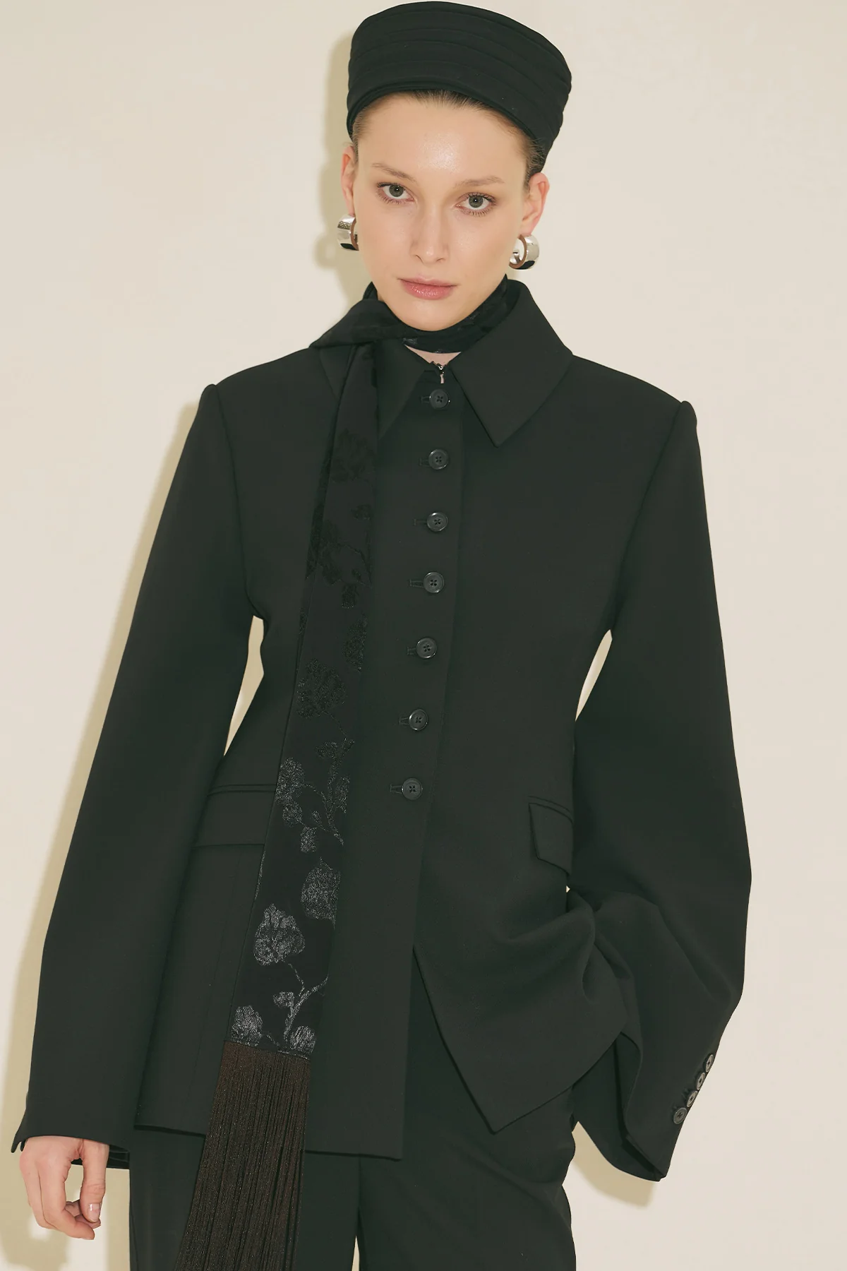 Limited Edition Fitted Blazer Black - Image 5