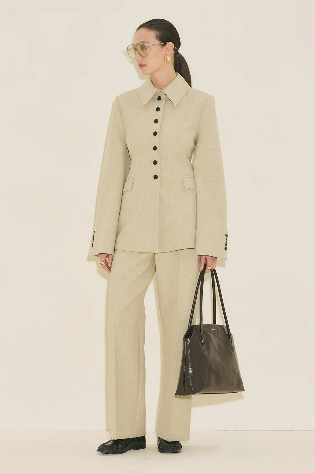 Limited Edition Fitted Blazer Green - Image 5