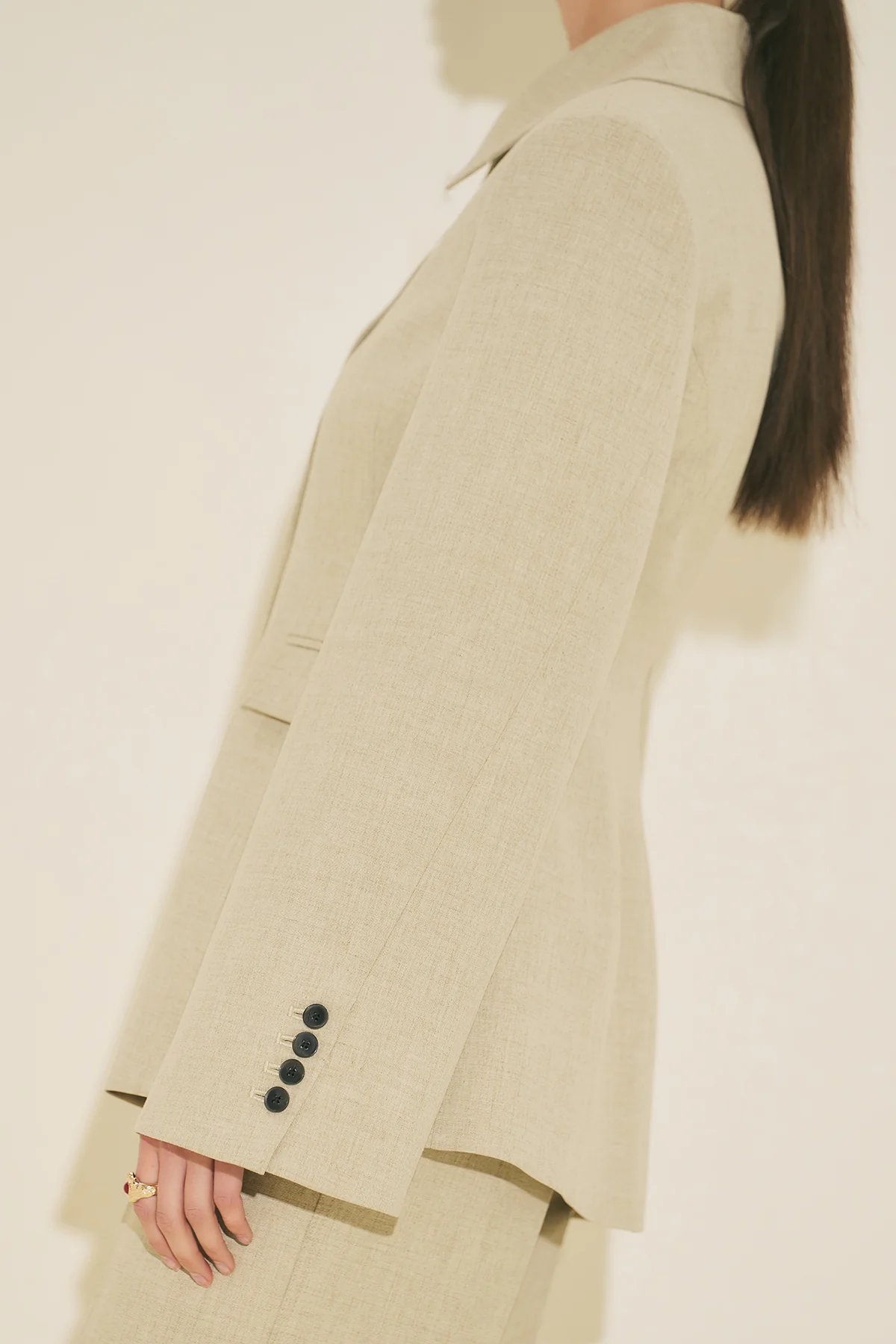 Limited Edition Fitted Blazer Green - Image 8