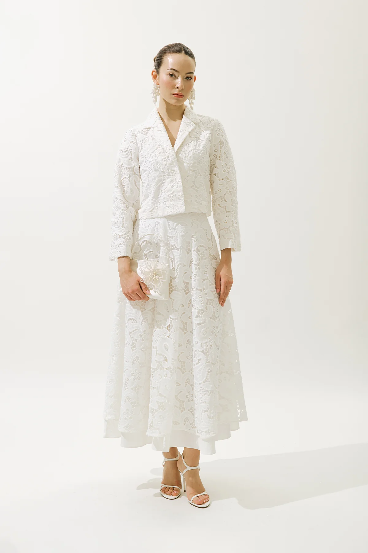 Limited Edition Lace Jacket Ecru - Image 2