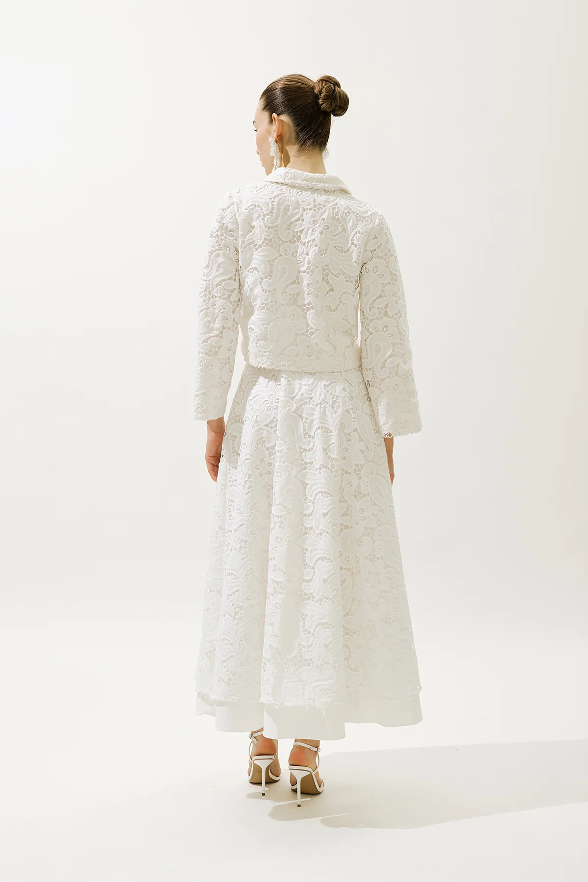 Limited Edition Lace Jacket Ecru - Image 8