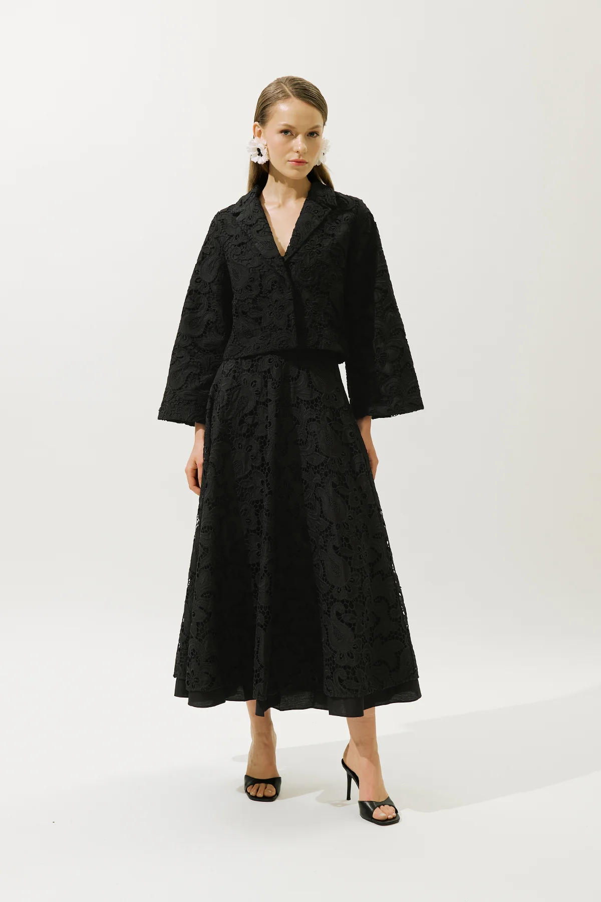 Limited Edition Lace Skirt Black