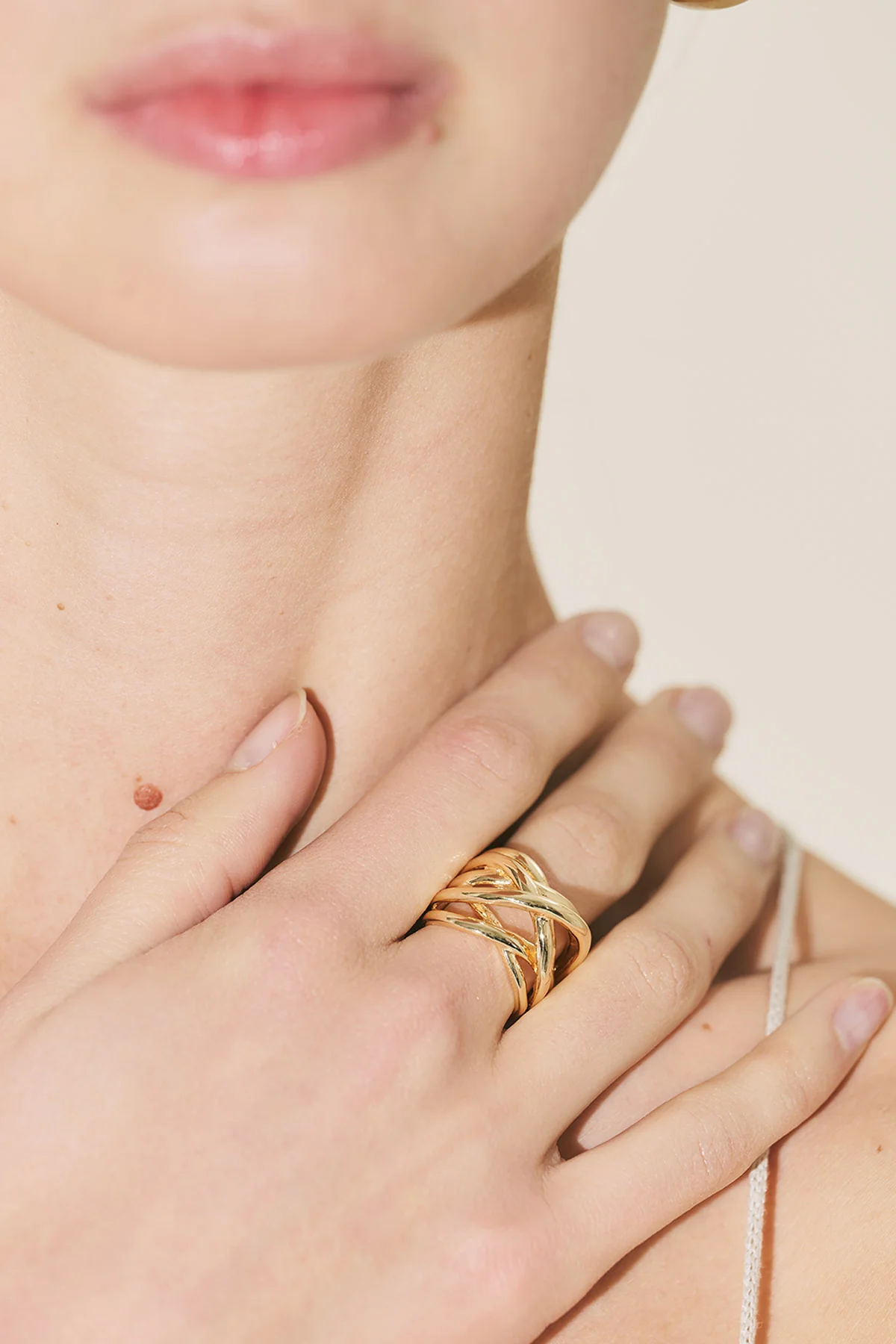 Line Ring Gold - Image 2