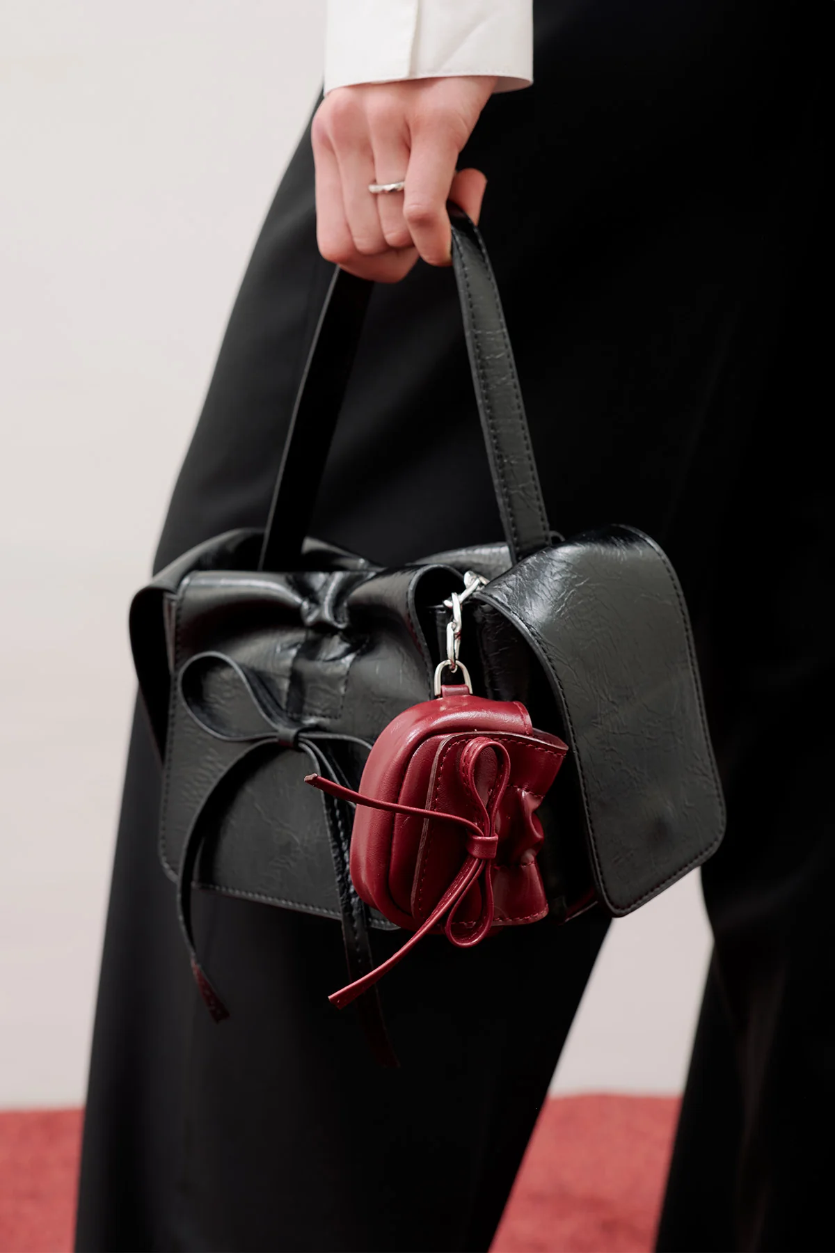 Lola Mini Wallet Burgundy - Image 5