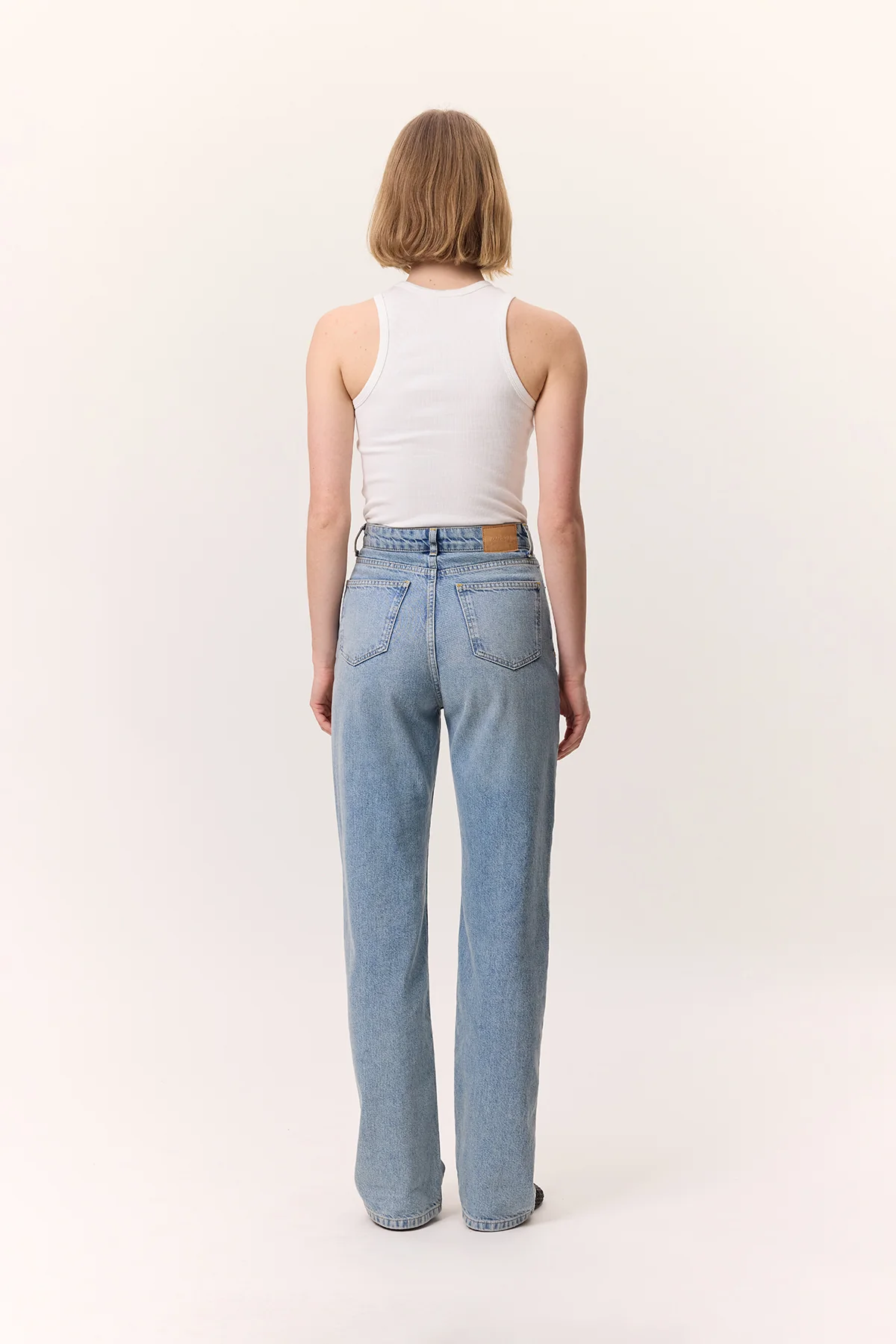 Long-Leg Straight Jeans Blue - Image 14
