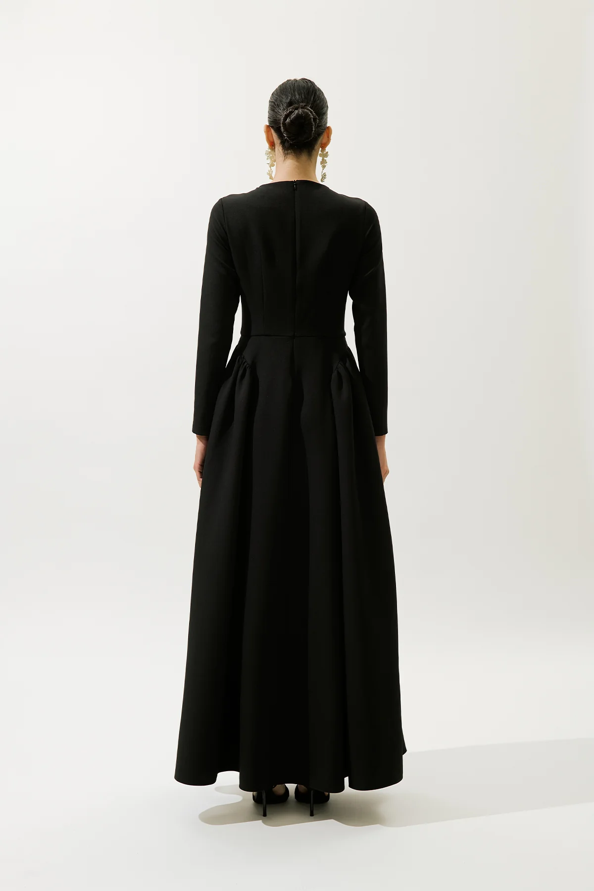Lora Evening Dress Black - Image 8