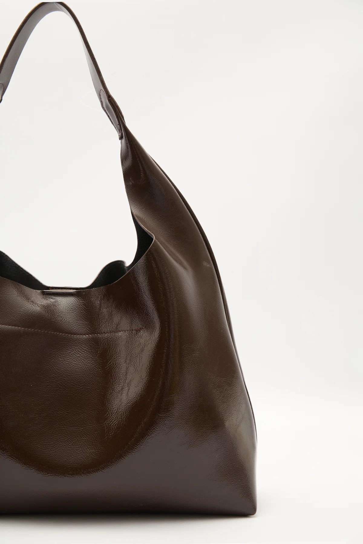Luna Tote Bag Dark Brown - Image 5