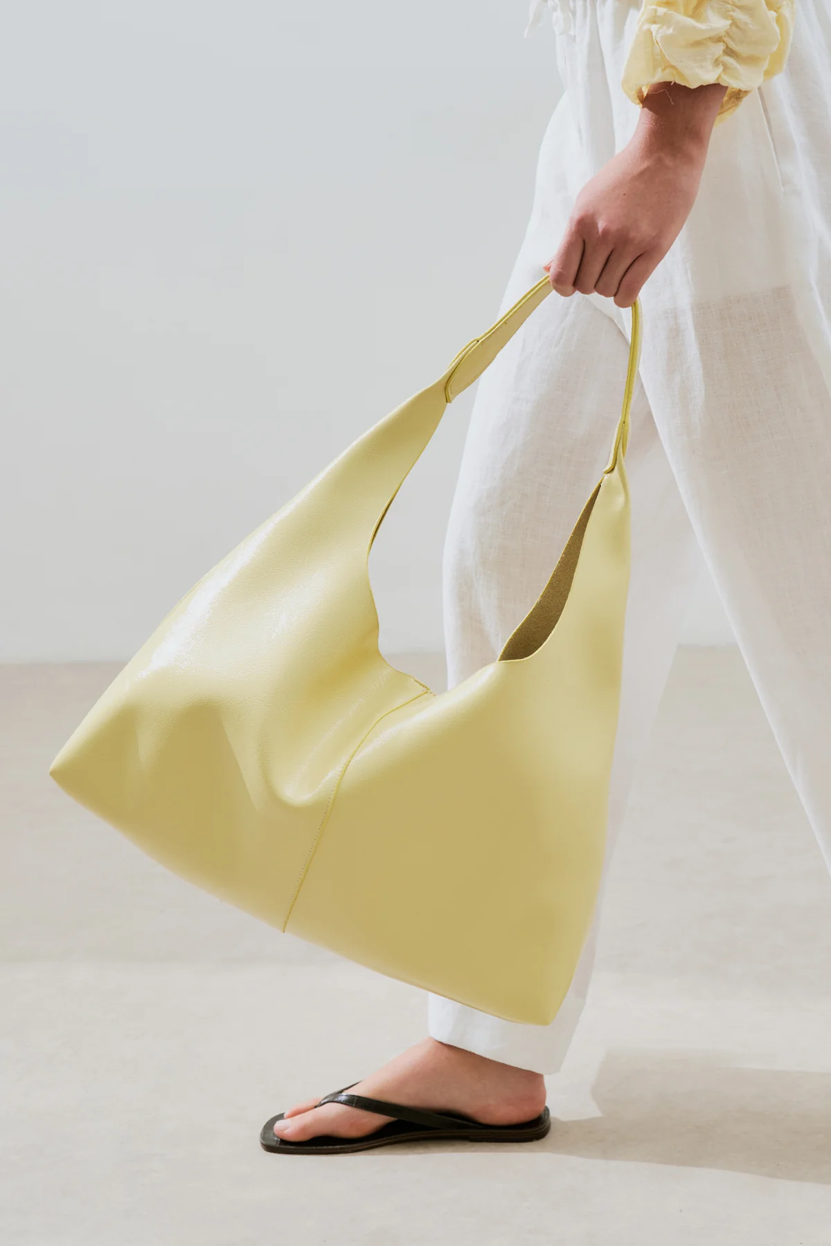Luna Tote Bag Yellow - Image 2