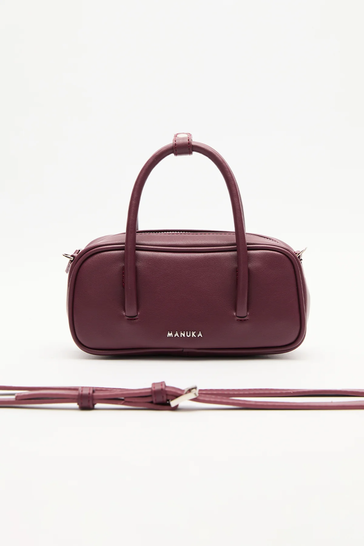 Mini Bowling Bag Cherry Red - Image 2