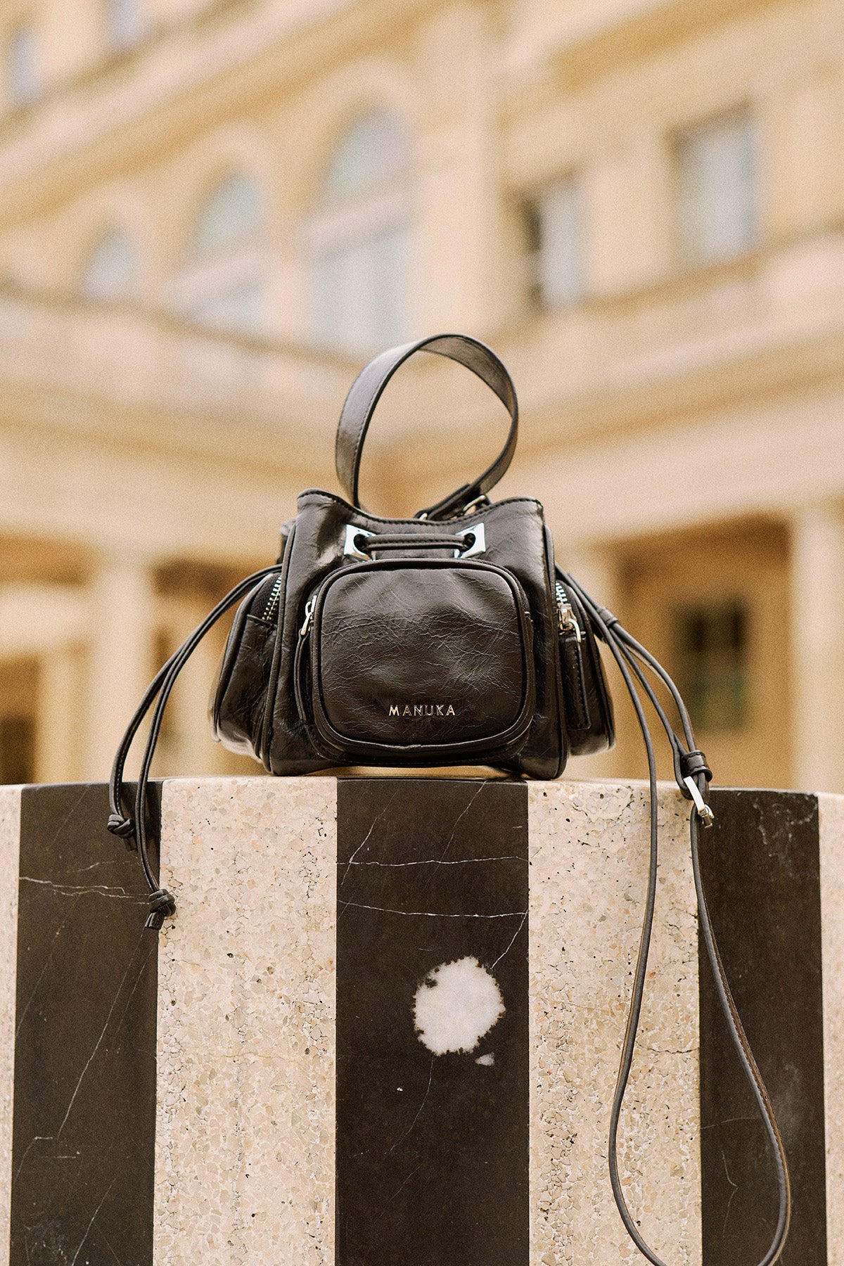 Minka Multi Pocket Bag Black