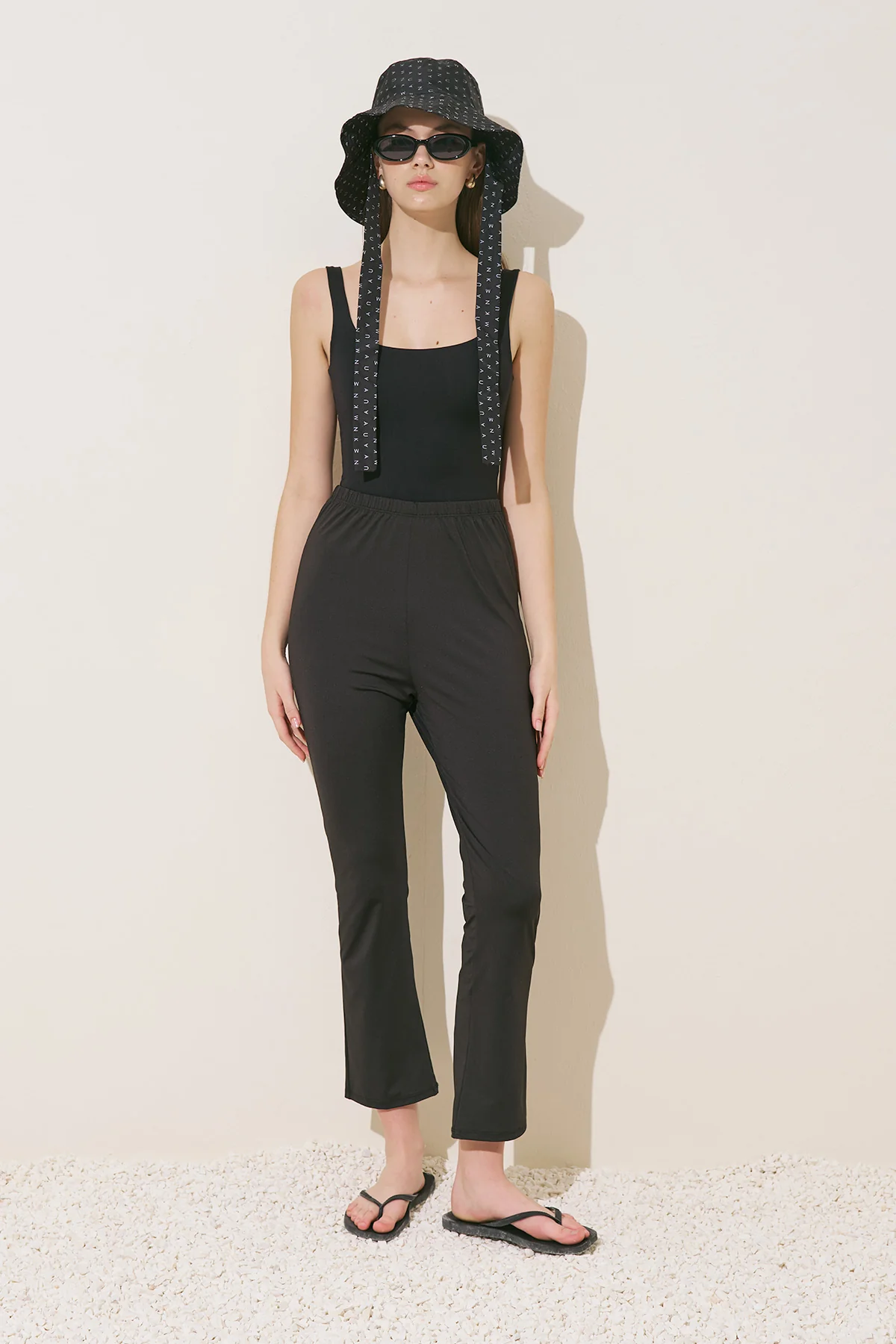 Modest Swim Trousers Black